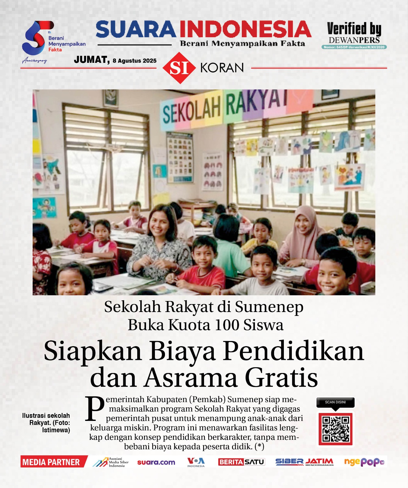 EDISI, JUMAT 8 AGUSTUS 2025