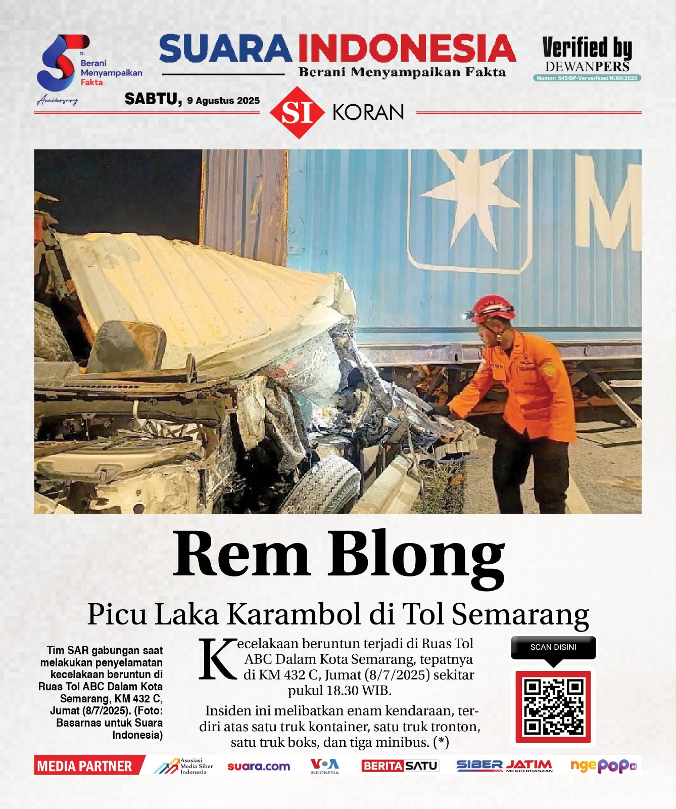 EDISI, SABTU 9 AGUSTUS 2025