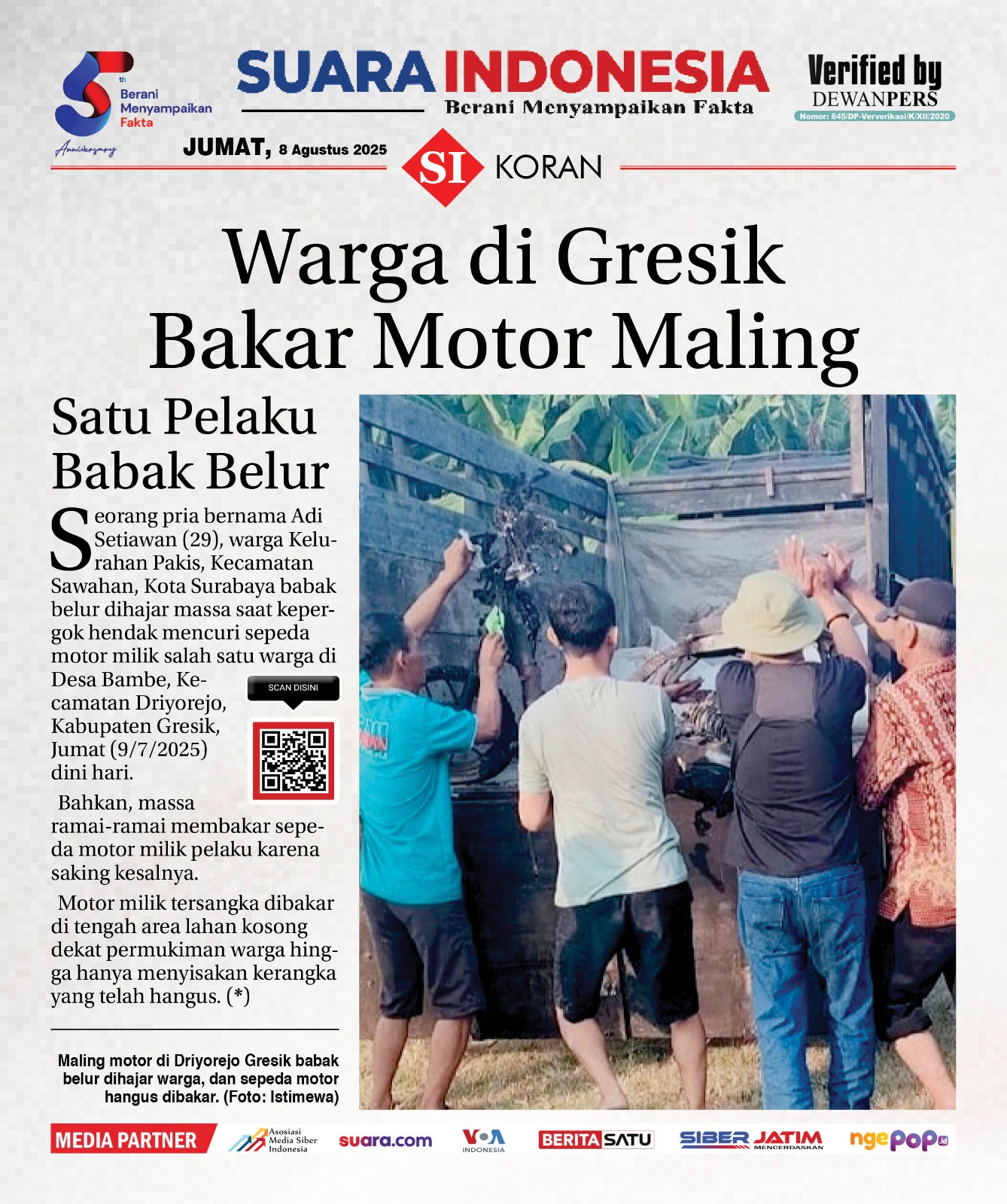 EDISI, JUMAT 8 AGUSTUS 2025