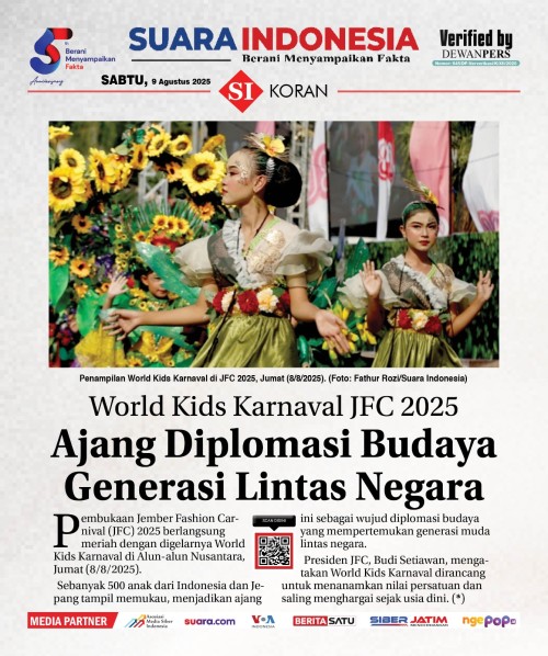 EDISI, SABTU 9 AGUSTUS 2025