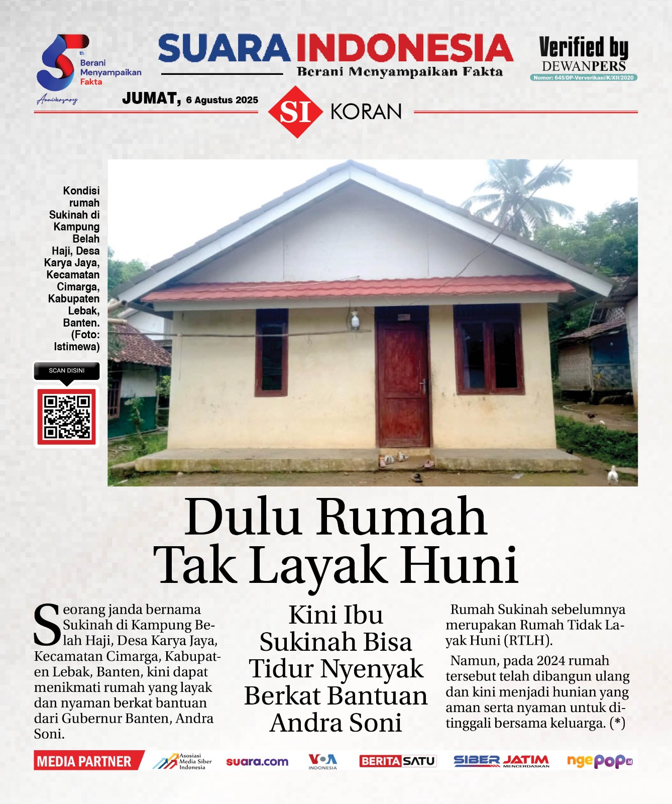 EDISI, JUMAT 8 AGUSTUS 2025