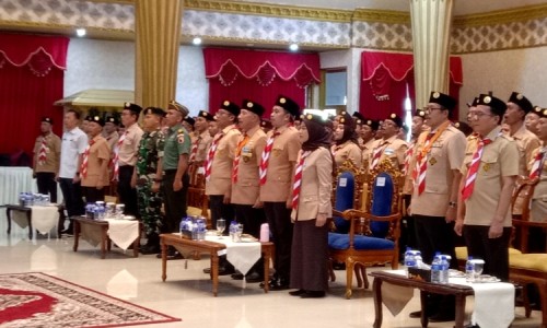 Sejarah! Pramuka Kwarcab Jember Dipimpin Seorang Perempuan