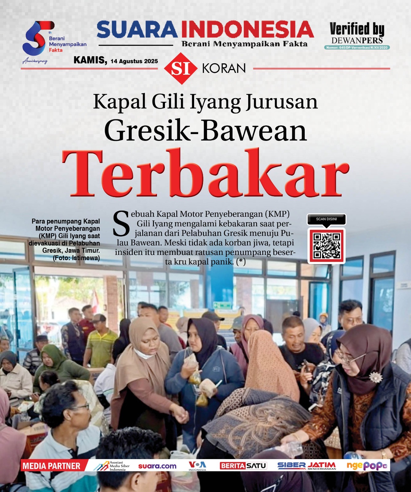 EDISI, KAMIS 14 AGUSTUS 2025