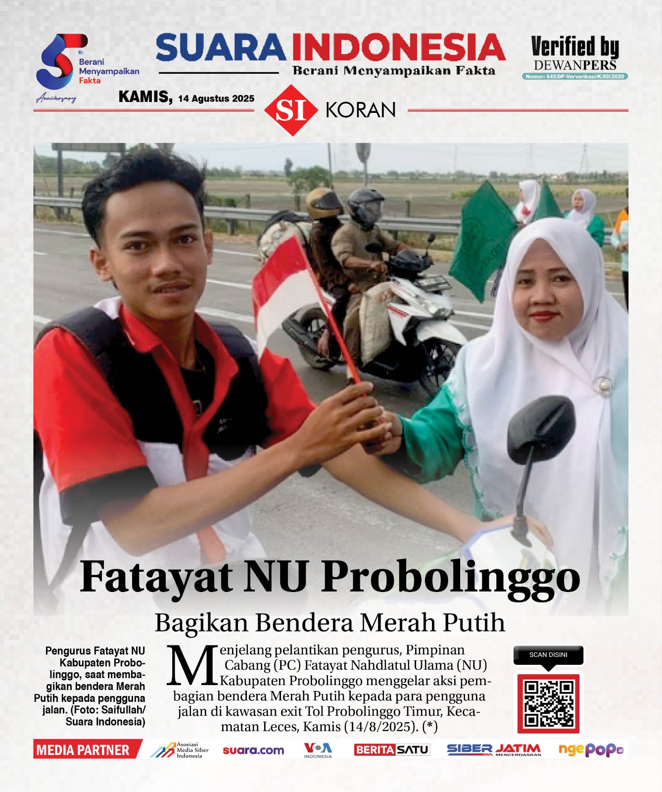 EDISI, KAMIS 14 AGUSTUS 2025