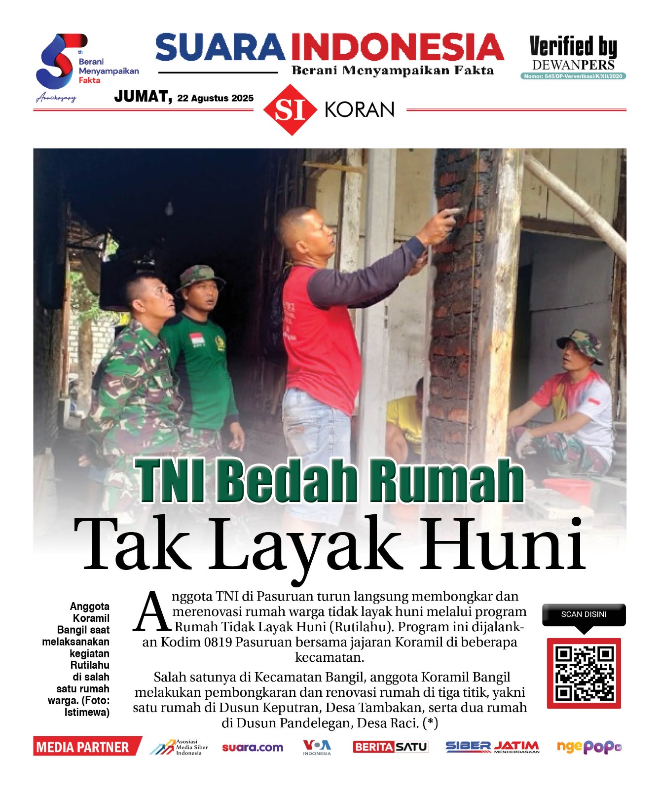 EDISI, JUMAT 22 AGUSTUS 2025