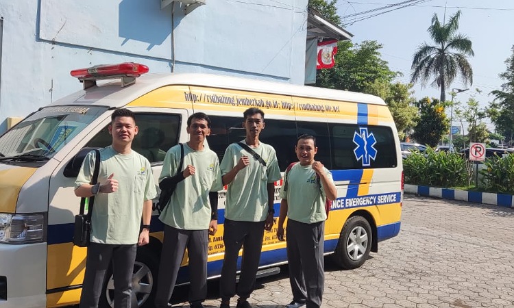 Tim Medis RSD Balung Dipercaya Dampingi Rombongan VVIP di Tajemtra 2025