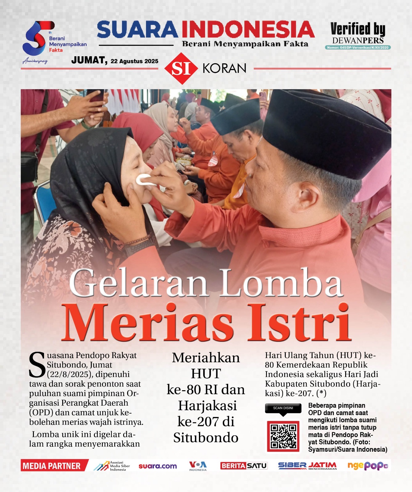 EDISI, JUMAT 22 AGUSTUS 2025
