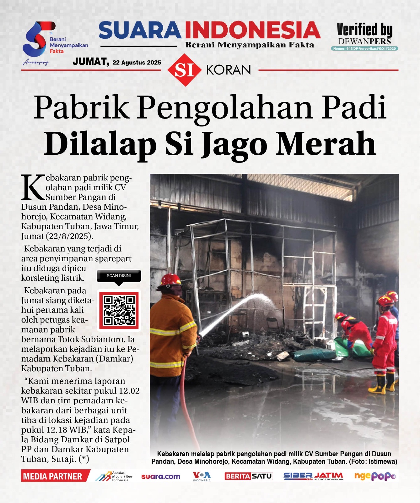 EDISI, JUMAT 22 AGUSTUS 2025