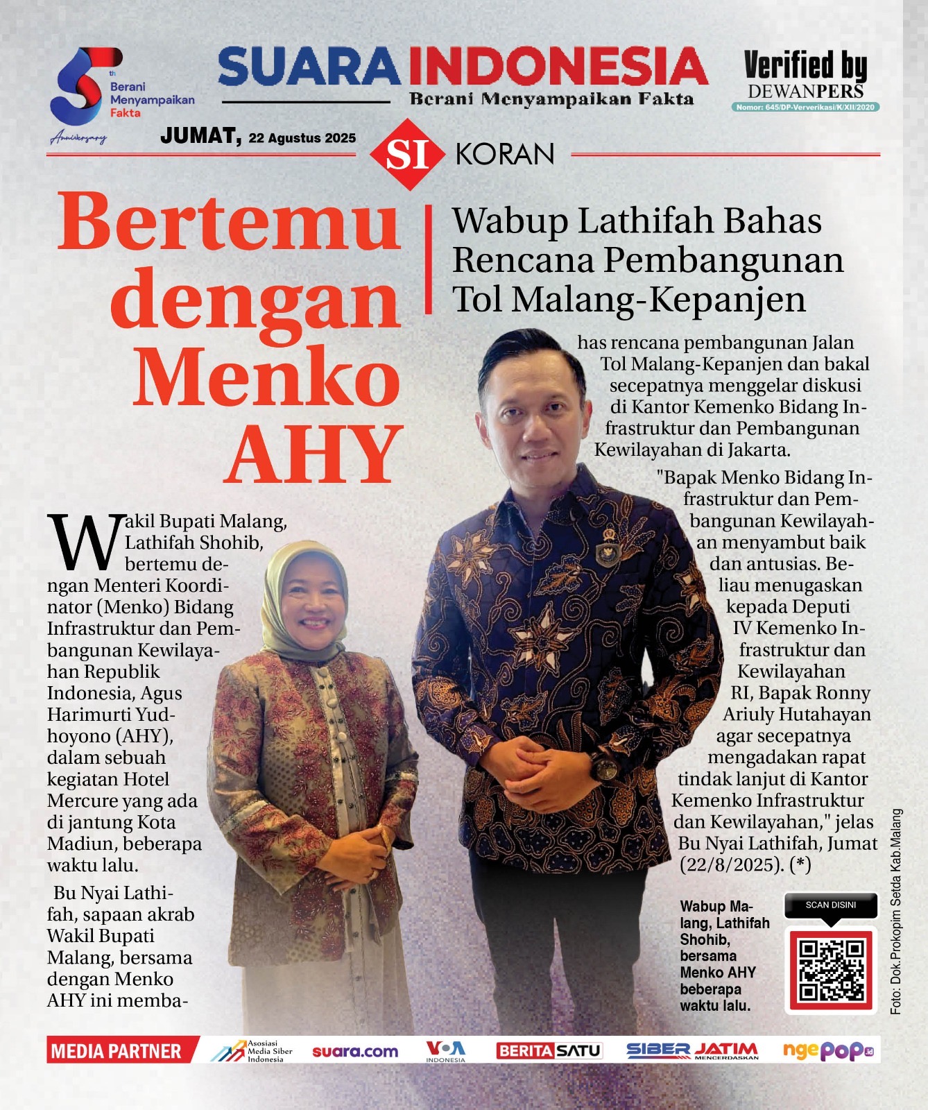 EDISI, JUMAT 22 AGUSTUS 2025