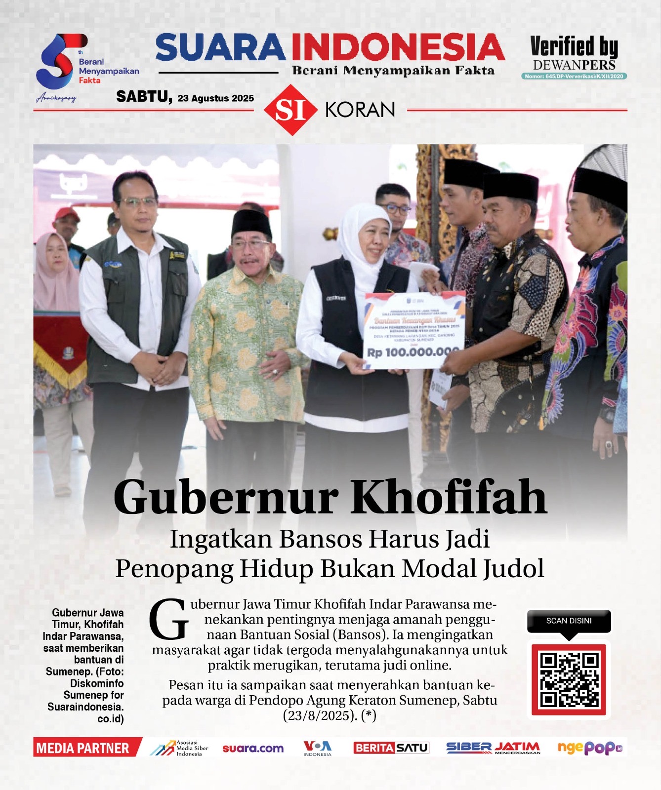 EDISI, SABTU 23 AGUSTUS 2025