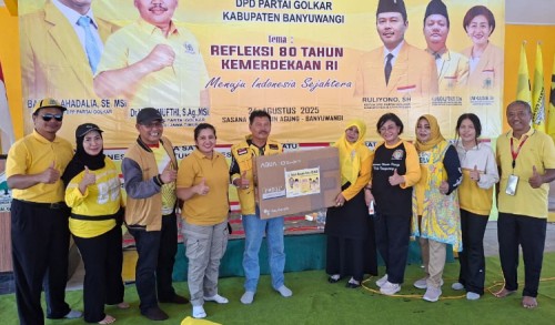 Rekatkan Kader, Golkar Banyuwangi Gelorakan Semangat Kemerdekaan Lewat Lomba Rakyat