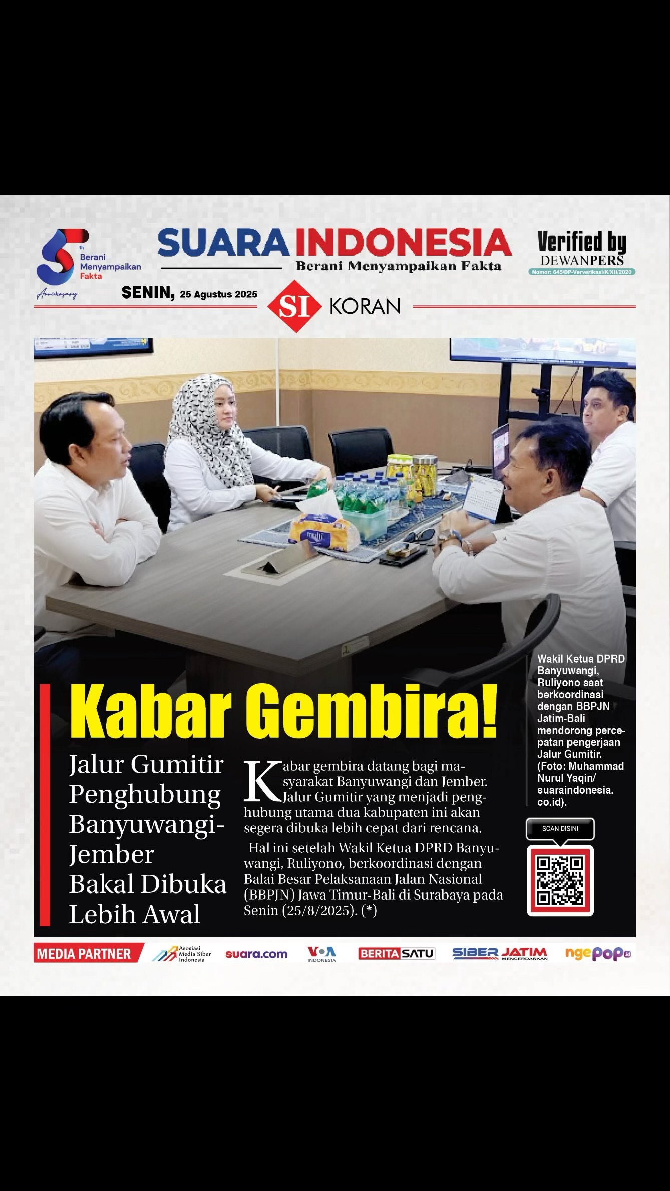 EDISI, SENIN 25 AGUSTUS 2025