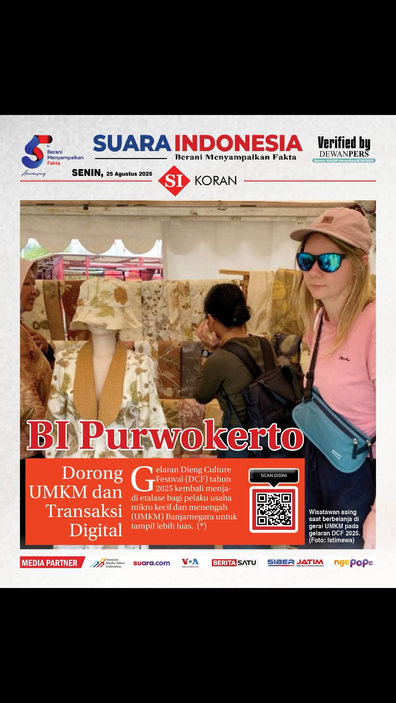 EDISI, SENIN 25 AGUSTUS 2025