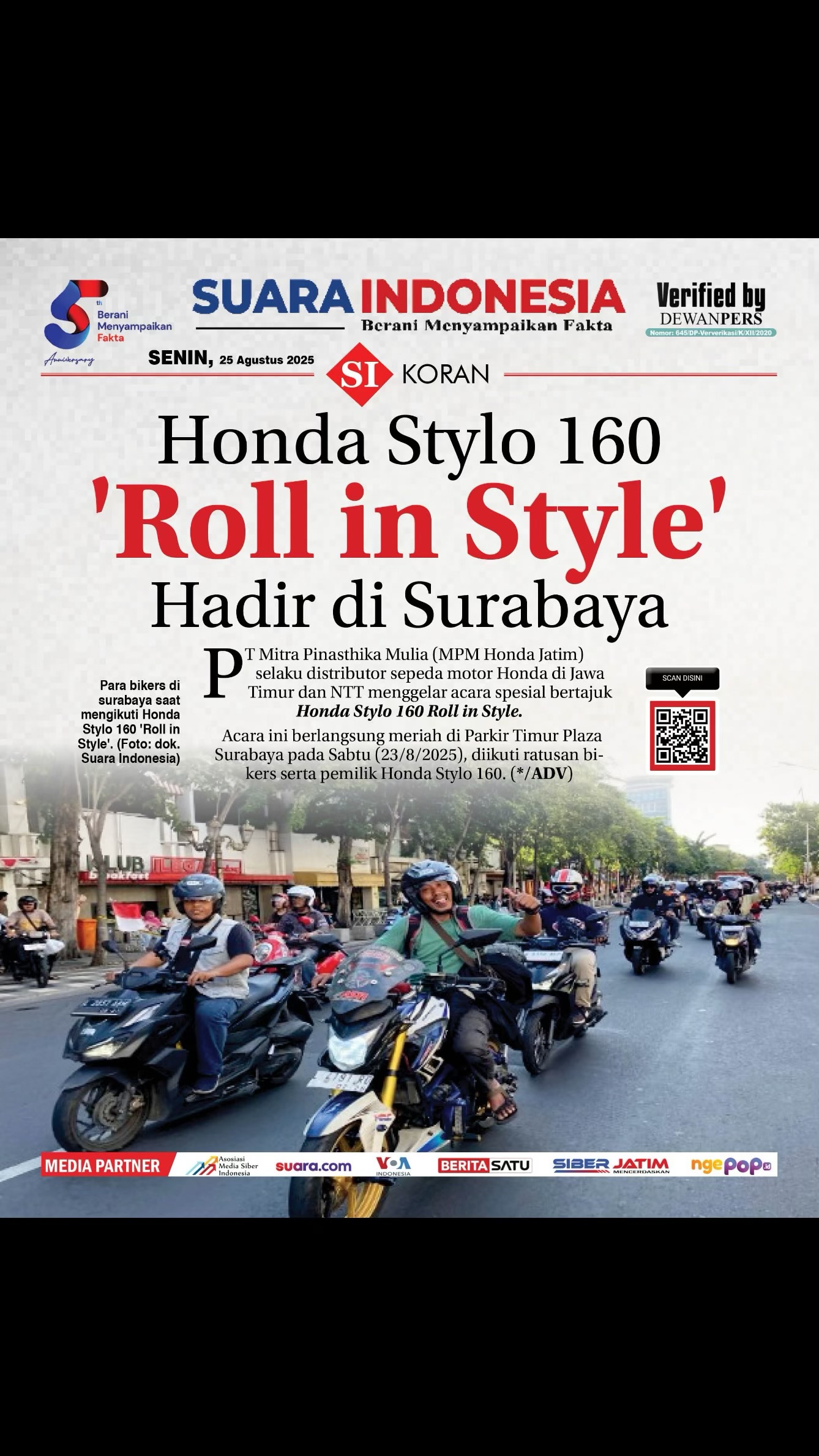 EDISI, SENIN 25 AGUSTUS 2025