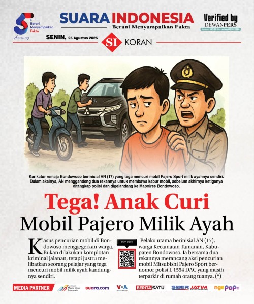 EDISI, SENIN 25 AGUSTUS 2025
