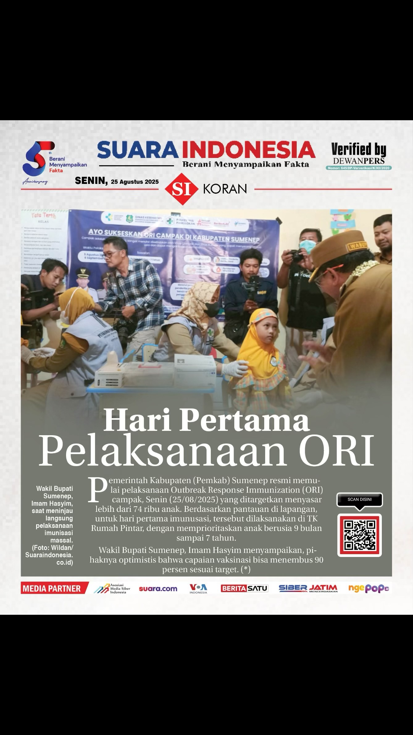 EDISI, SENIN 25 AGUSTUS 2025