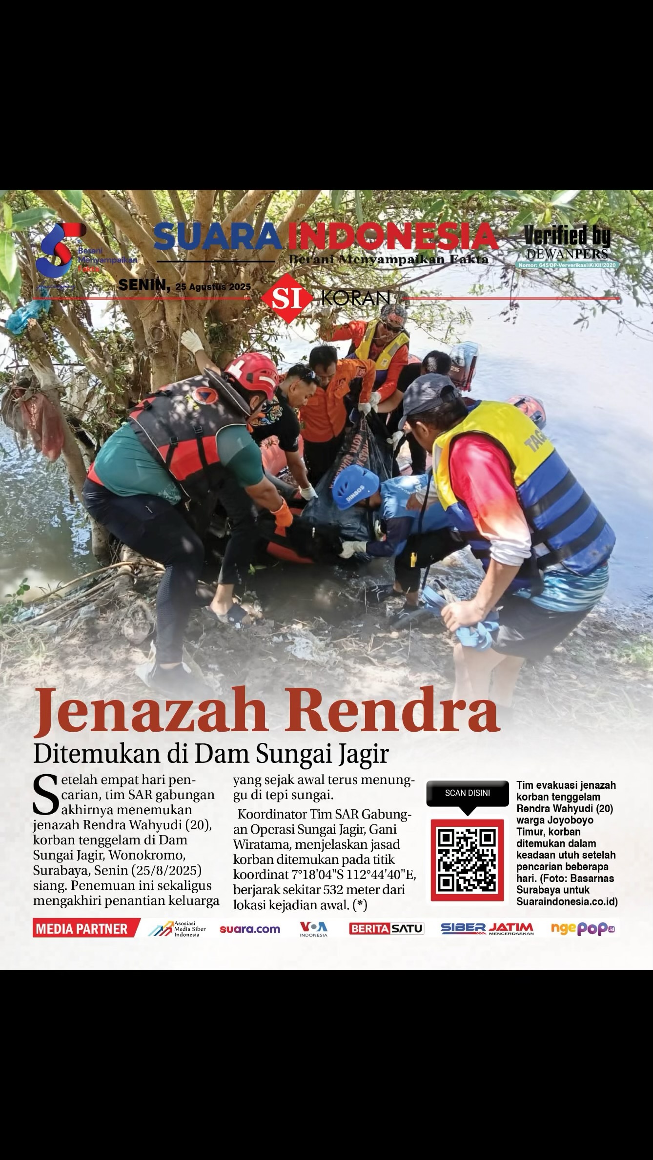 EDISI, SENIN 25 AGUSTUS 2025
