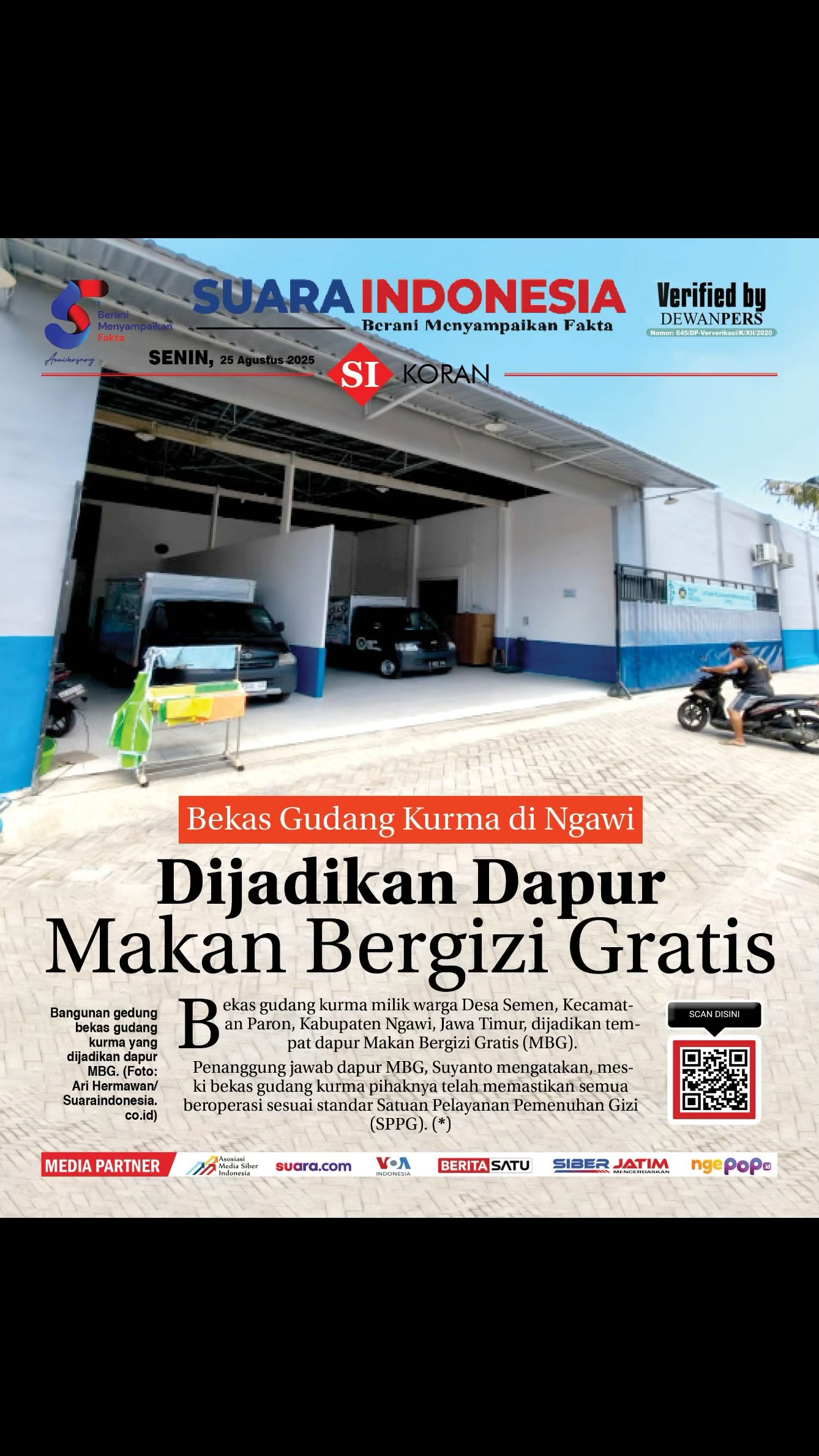 EDISI, SENIN 25 AGUSTUS 2025