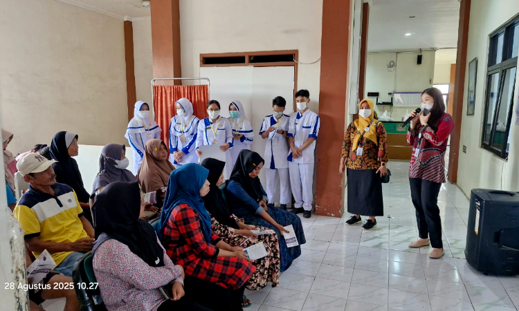 Penyuluhan Diabetes di RSD Balung, Keluarga Pasien Diajak Waspada Bahaya Komplikasi