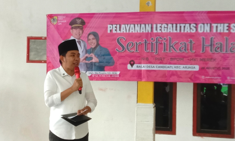 Pemkab Jember Bantu Perizinan Sertifikat Halal Pedagang, Upaya Naikkan Kelas UMKM