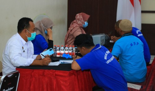 Deteksi Dini, 900 Warga Binaan Lapas Banyuwangi di Skrining TBC