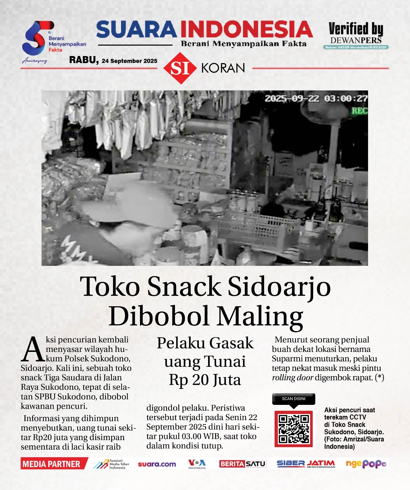 EDISI, RABU 24 SEPTEMBER 2025