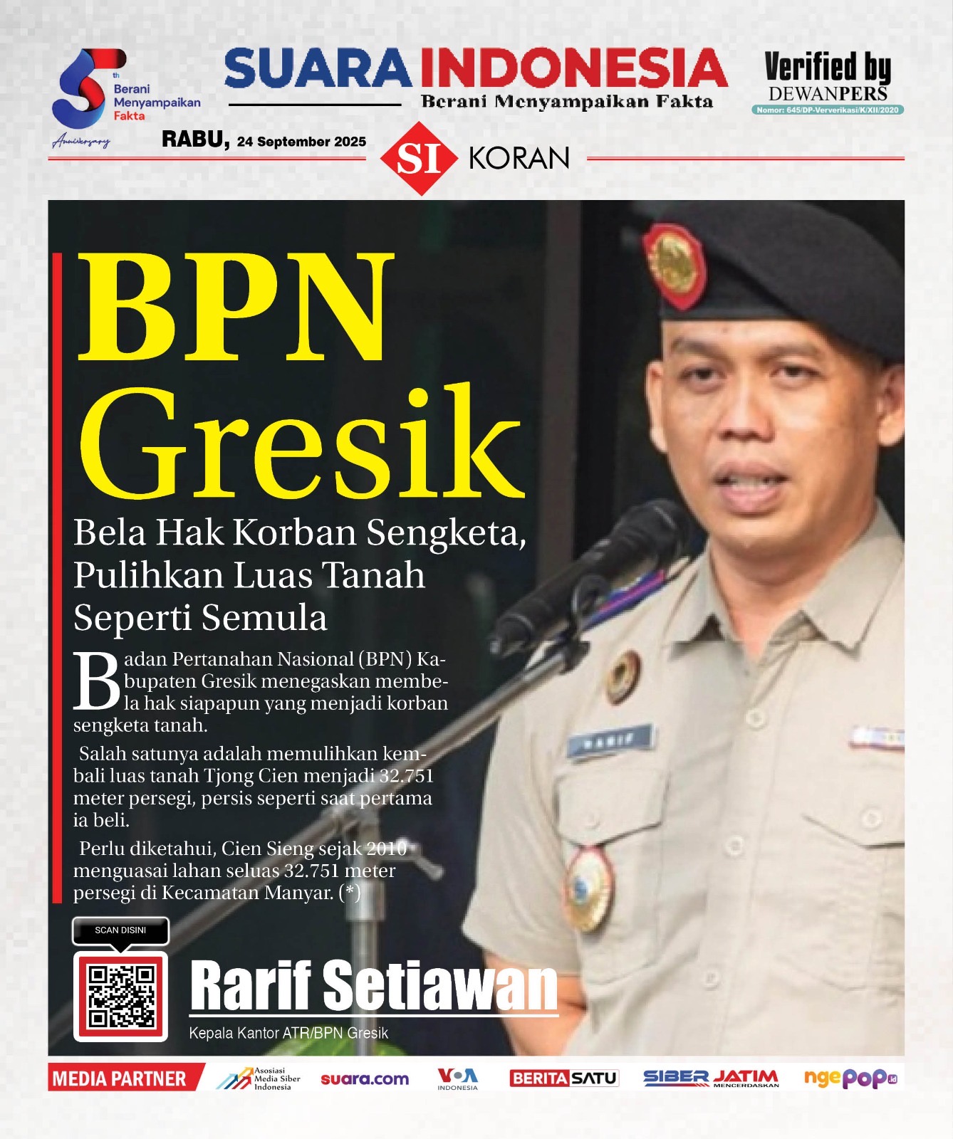 EDISI, RABU 24 SEPTEMBER 2025