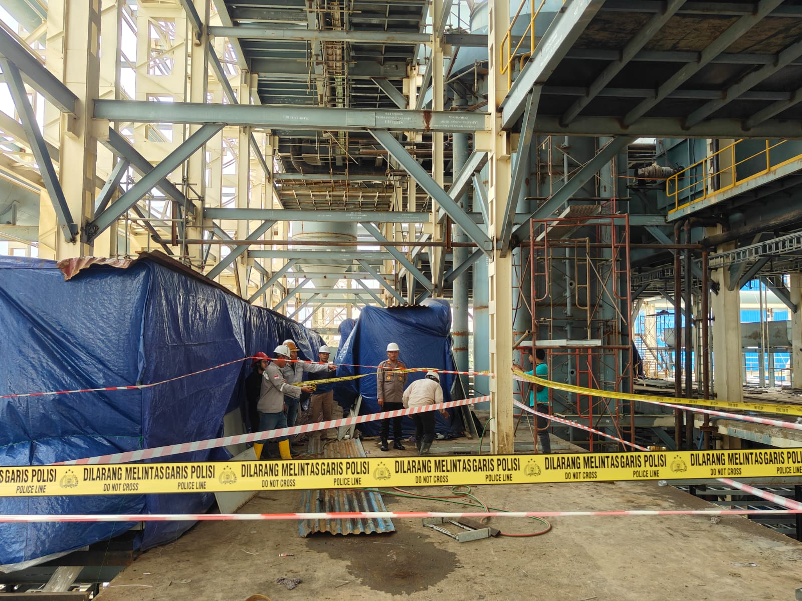 Jatuh dari Ketinggian 14 Meter, Seorang Pekerja PT Wahana Gula Investama Tegal Meninggal