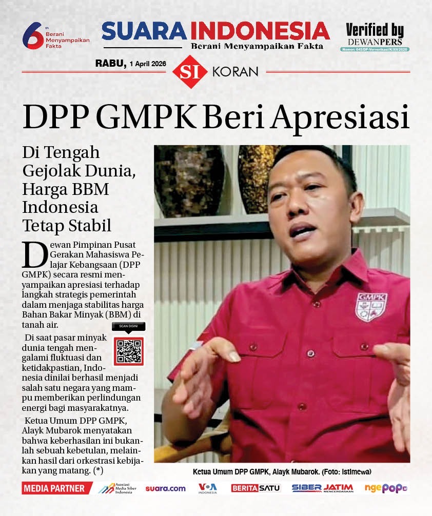 EDISI, RABU 1 APRIL 2026