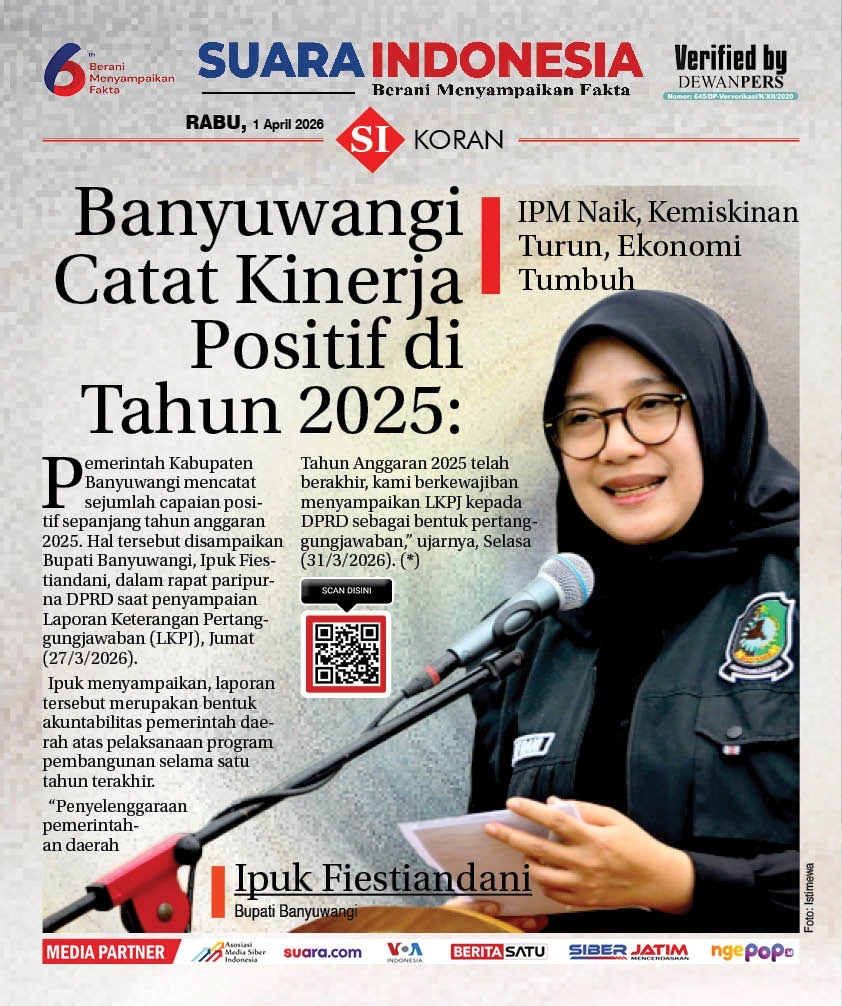 EDISI, RABU 1 APRIL 2026