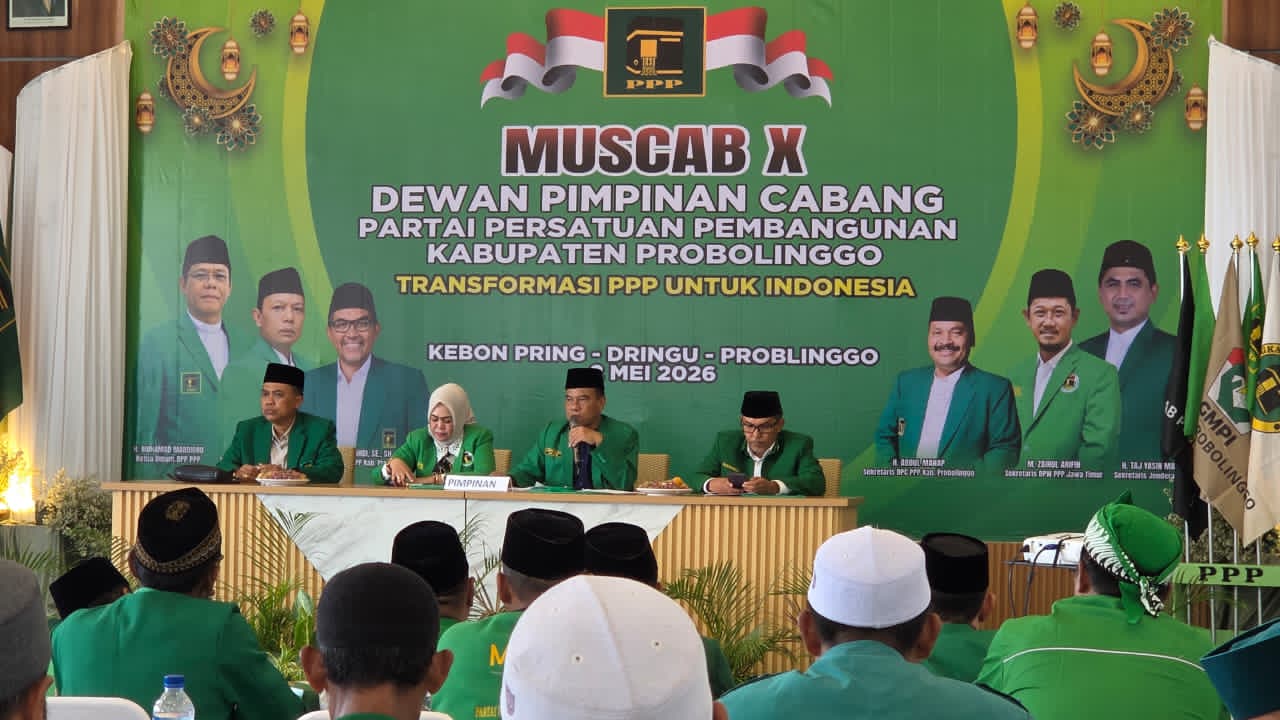 Elit Partai Probolinggo dan Wabup Situbondo Ramaikan Muscab PPP, Tanda Politik Kian Menguat