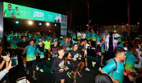 Ansor Night Fun Run, Ratusan Pelari Susuri Jejak Sejarah Berdirinya Ansor Banyuwangi