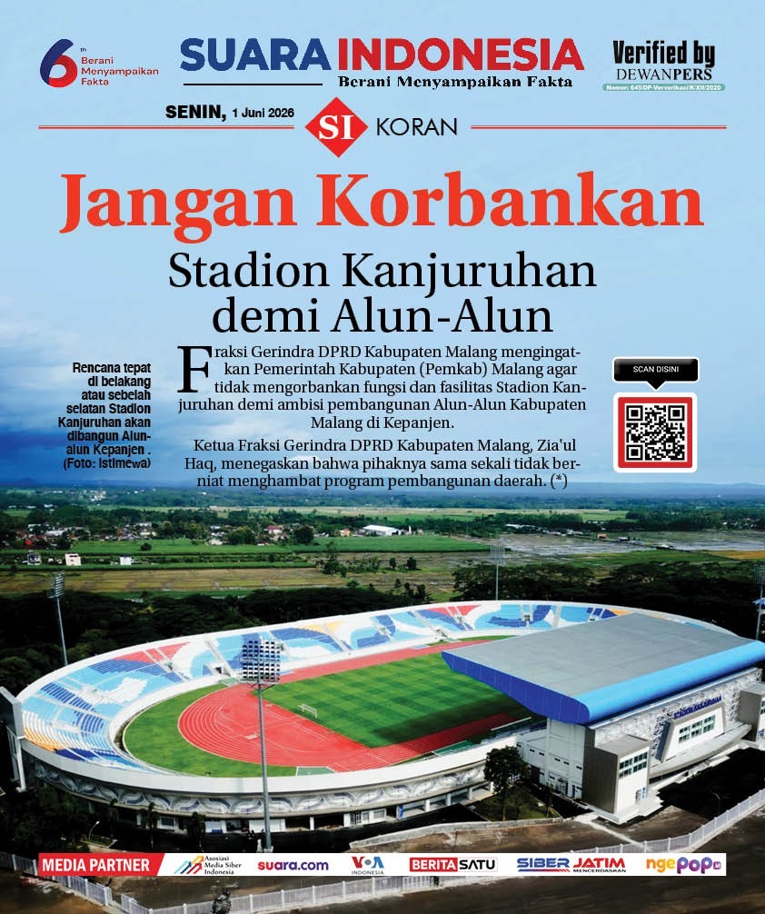 EDISI, SENIN 1 JUNI 2026