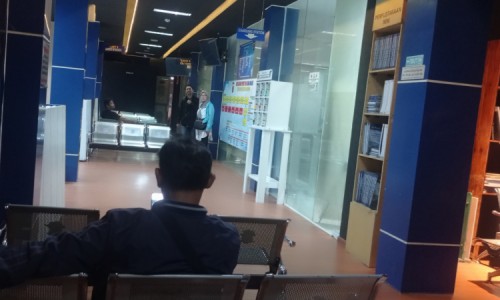 Kasatlantas Lantas Polrestabes Bandung Tidak ada Ditempat saat Akan Ditemui terkait Renovasi ruang Pelayanan SIM