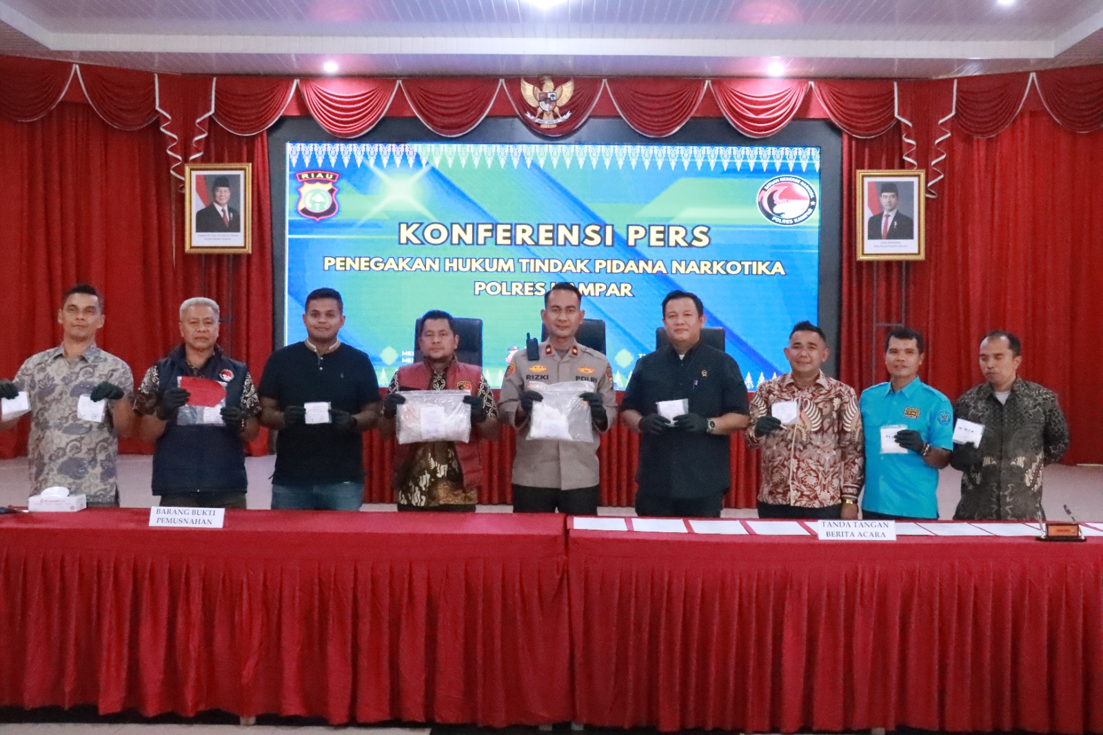Pengungkapan 717 Gram Sabu di Kampar, Berawal dari Penangkapan 2 Tersangka di Bengkel