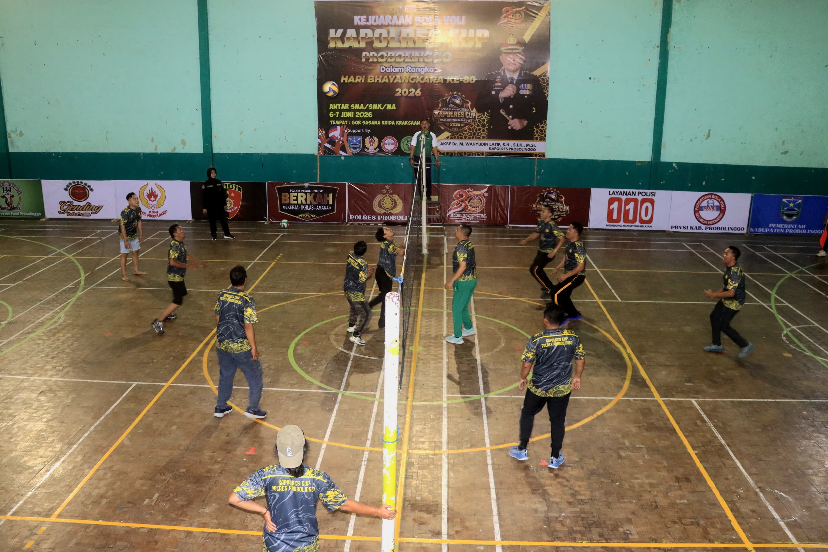 Jurnalis Tumbangkan Tim Polres Probolinggo di Laga Pembuka Kapolres Cup 2026