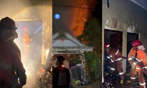 Ditinggal Mengais Rezeki di Pengajian Gus Iqdam, Rumah Pedagang Blitar Ludes Terbakar