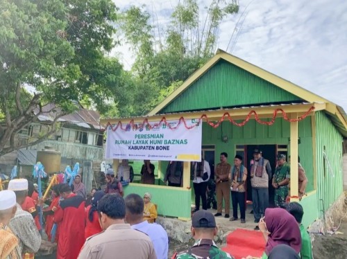 Baznas Target Bedah 40 Rumah Tak Layak Huni di Bone Tahun Ini