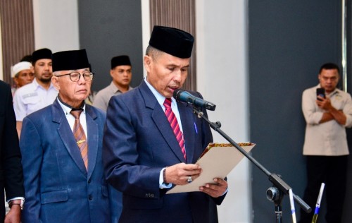 Mantan Kasatpol PP Arizon Jadi Ketua BAZNAS Kampar