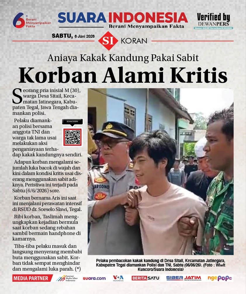 EDISI, SABTU 6 JUNI 2026