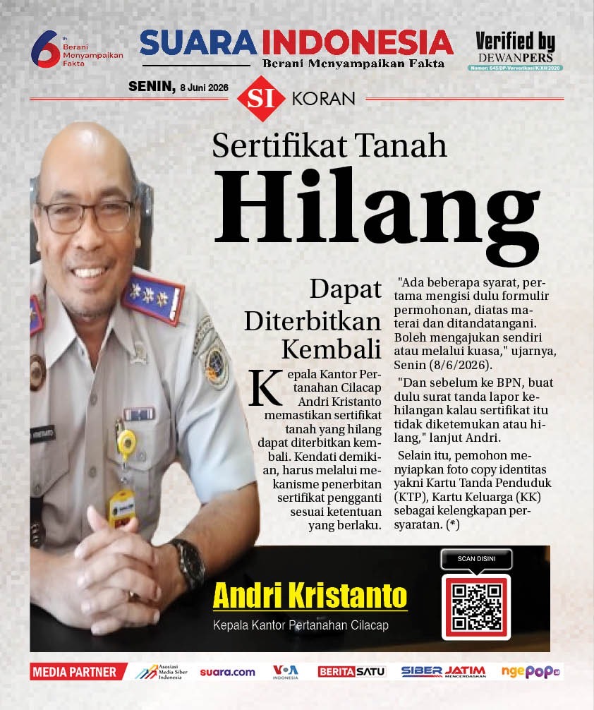 EDISI, SENIN 8 JUNI 2026