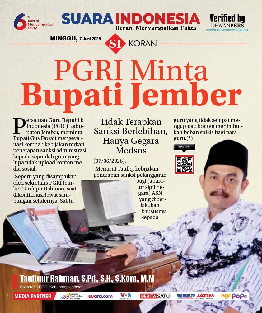 EDISI, MINGGU 7 JUNI 2026