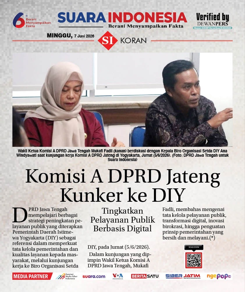 EDISI, MINGGU 7 JUNI 2026