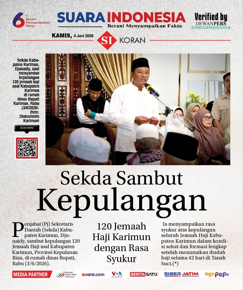 EDISI, KAMIS 4 JUNI 2026