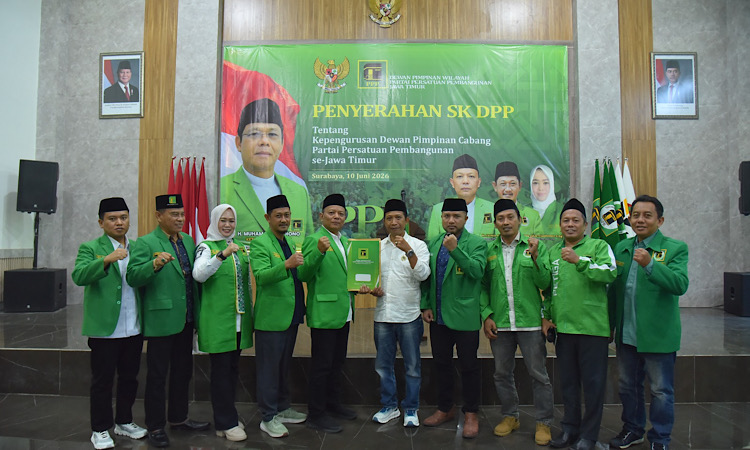 PPP Tuban Terima SK Kepengurusan Periode 2026-2031, Gus Saad: Kita Akan Tancap Gas