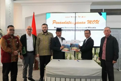 Tandatangani MoU, Padang Siap Bangun Kawasan Wisata Terpadu Padang Sarai Senilai Rp2,2 Triliun   