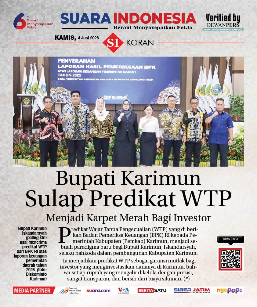 EDISI, KAMIS 4 JUNI 2026