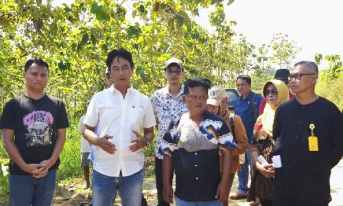 BPN Blora Lakukan Pengukuran Ulang Terkait Sengketa Batas Tanah di Sendangharjo