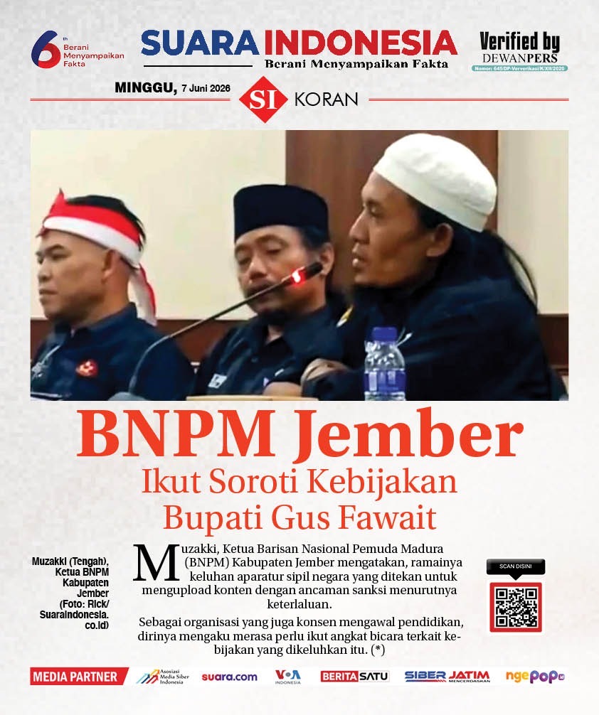EDISI, MINGGU 7 JUNI 2026