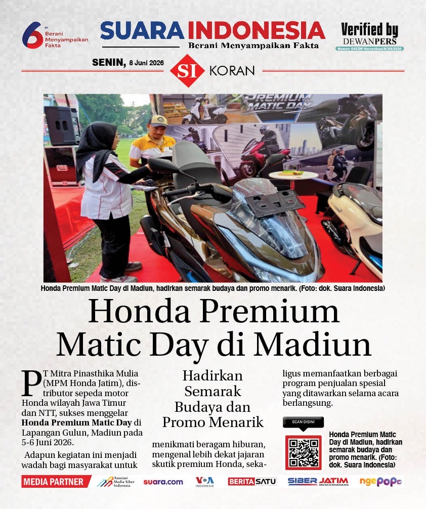 EDISI, SENIN 8 JUNI 2026